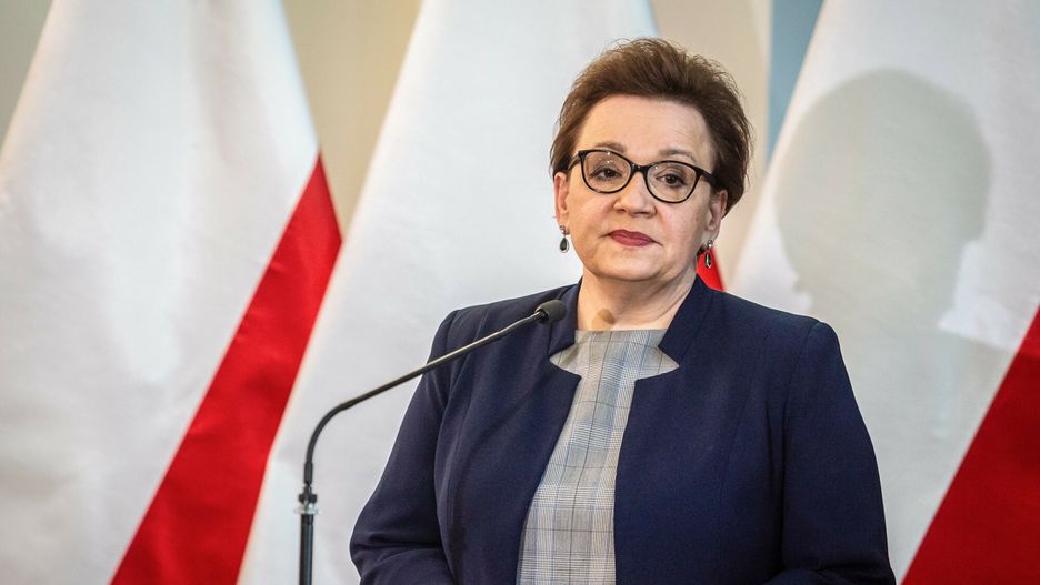 Anna Zalewska i Piotr Gli?ski we Wroc?awiu24.05.2019 Wroclaw Konferencja Anny Zalewskiej i Piotra Glinskiego n/z Anna Zalewska   fot. Krzysztof Kaniewski/REPORTERKrzysztof Kaniewski/REPORTER