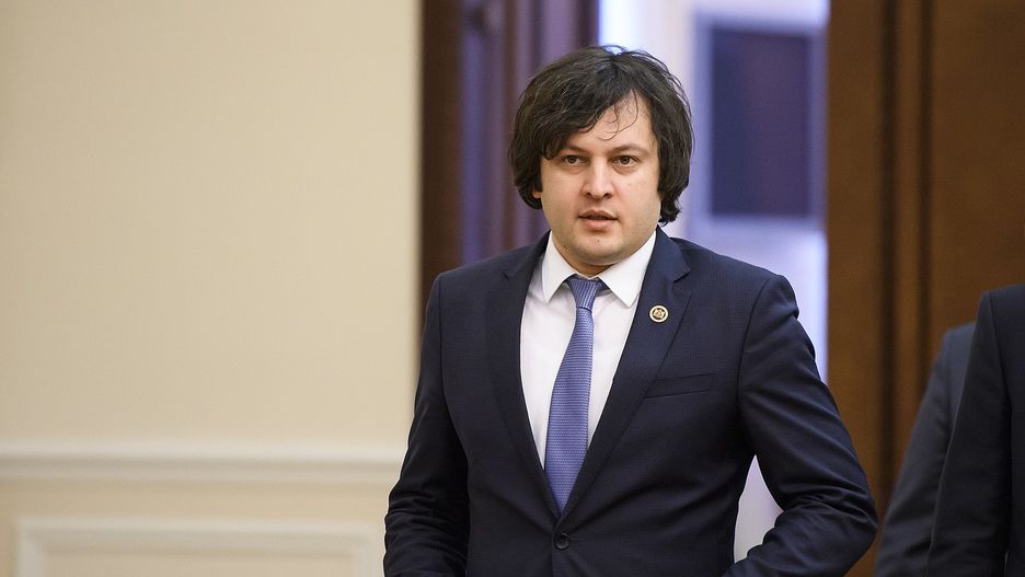 Premier Gruzji Irakli Kobachidze w dniu zaorzysi