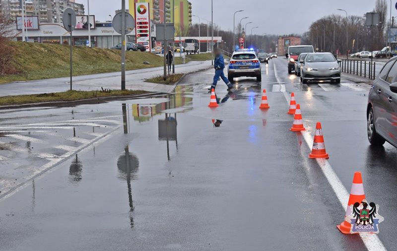 Wałbrzych. Potrącił 24-latka na pasach i uciekł. Tłumaczył, że spieszy się do chorej żony