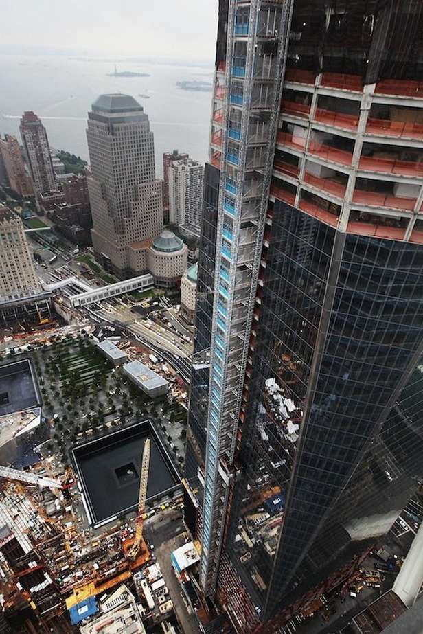 Budowa 1WTC (Fot. PopSci.com)