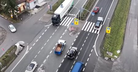 Policyjny dron nie bierze jeńców. Na Zakopiance lepiej uważaj