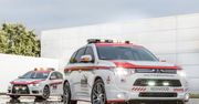 Mitsubishi Outlander i Lancer Evo X jako safety cars na Pikes Peak