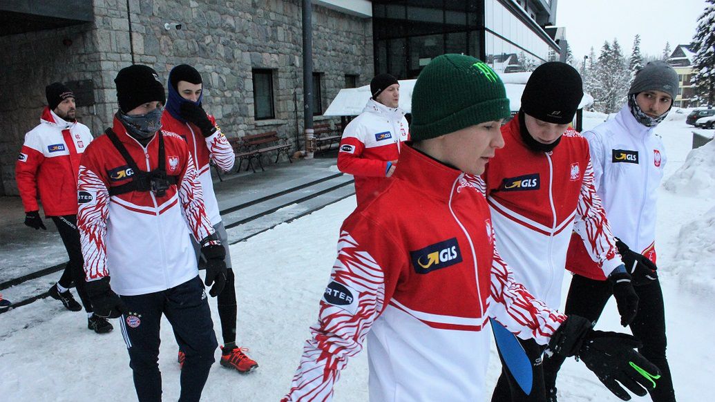 WP SportoweFakty / Maciej Kmiecik / Żużlowa reprezentacja Polski na zgrupowaniu w Zakopanem.