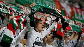Kibice na meczu Legia Warszawa - Piast Gliwice