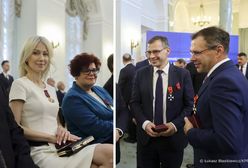 Prezydent Duda odznaczył dziennikarzy wPolsce24. Zabrali głos