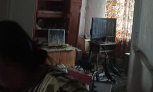 Mieszkanie zamienione w gołębnik. Kobieta w końcu otworzyła drzwi