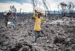 Brakuje jedzenia i wody. Dramat po erupcji wulkanu w Kongo