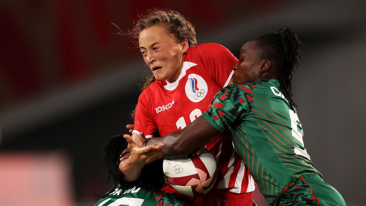 Zdjęcie okładkowe artykułu: Getty Images / Na zdjęciu: rywalizacja w rugby kobiet w Tokio