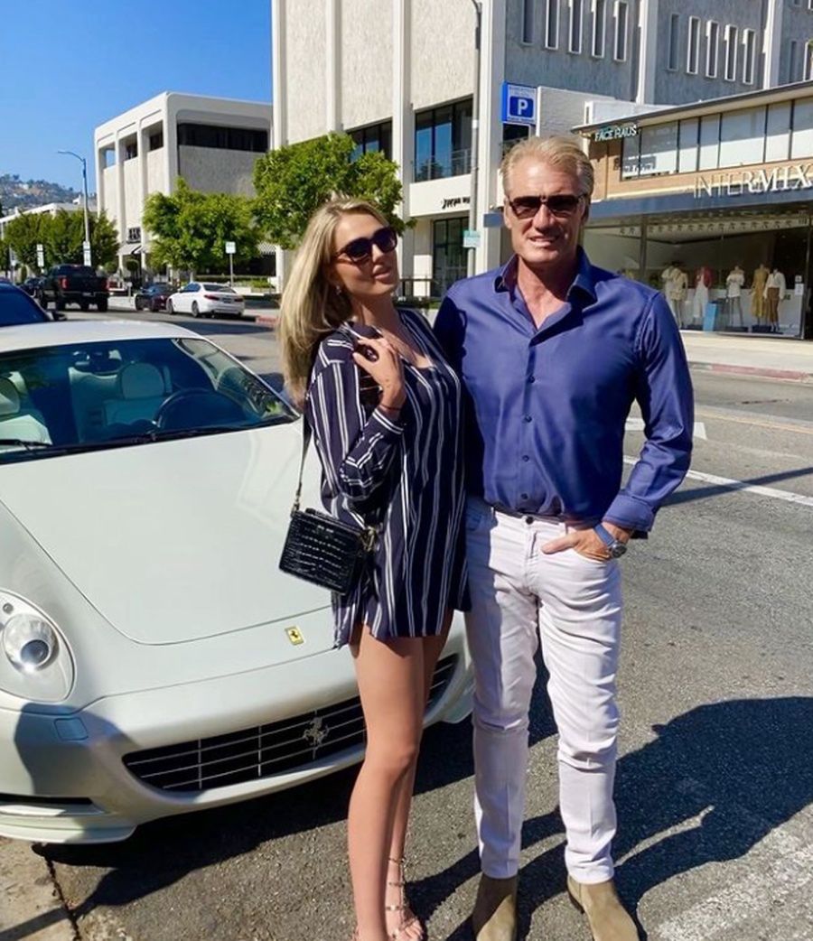 Dolph Lundgren i Emma Krokdal