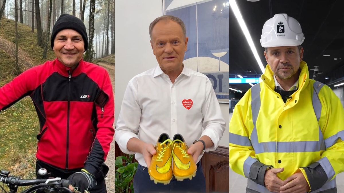 Radosław Sikorski, Donald Tusk, Rafał Trzaskowski