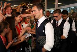 EURO 2016: wielkie powitanie piłkarzy na lotnisku Chopina [GALERIA]