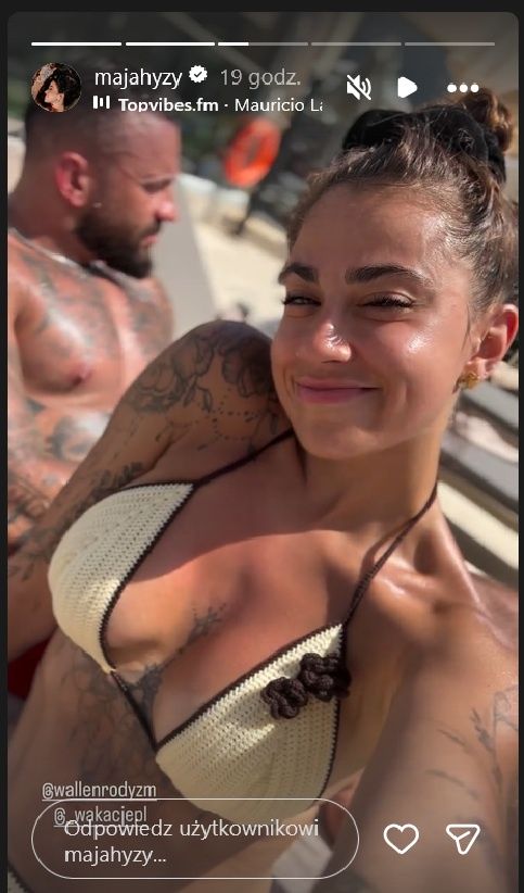Maja Hyży w bikini 