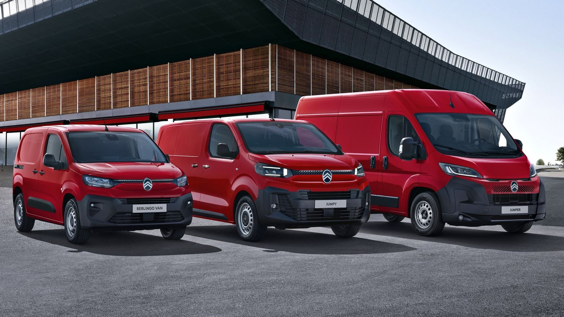 Gama aut dostawczych Citroën