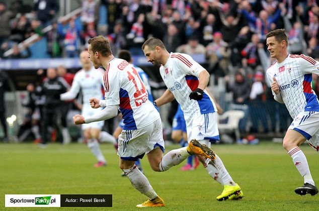 Zawodnicy Górnika Zabrze ostatnimi czasy świetnie radzą sobie przy Roosevelta