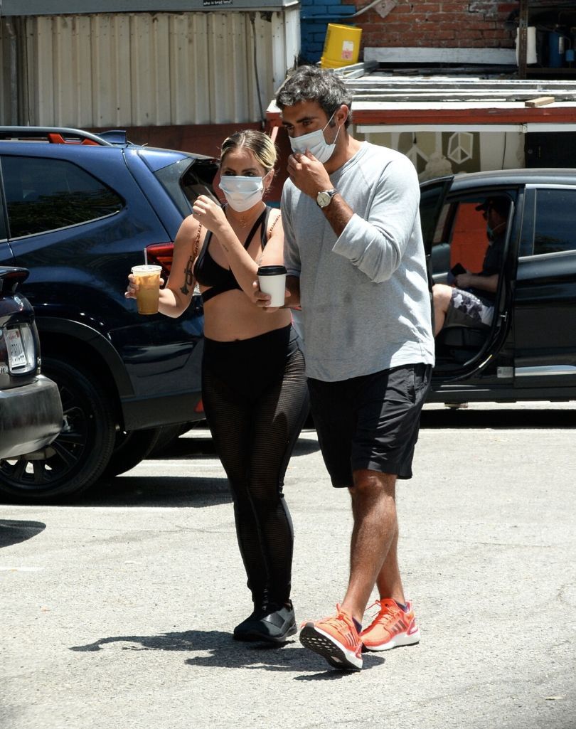 Lady Gaga i Michael Polansky wybrali się na kawę