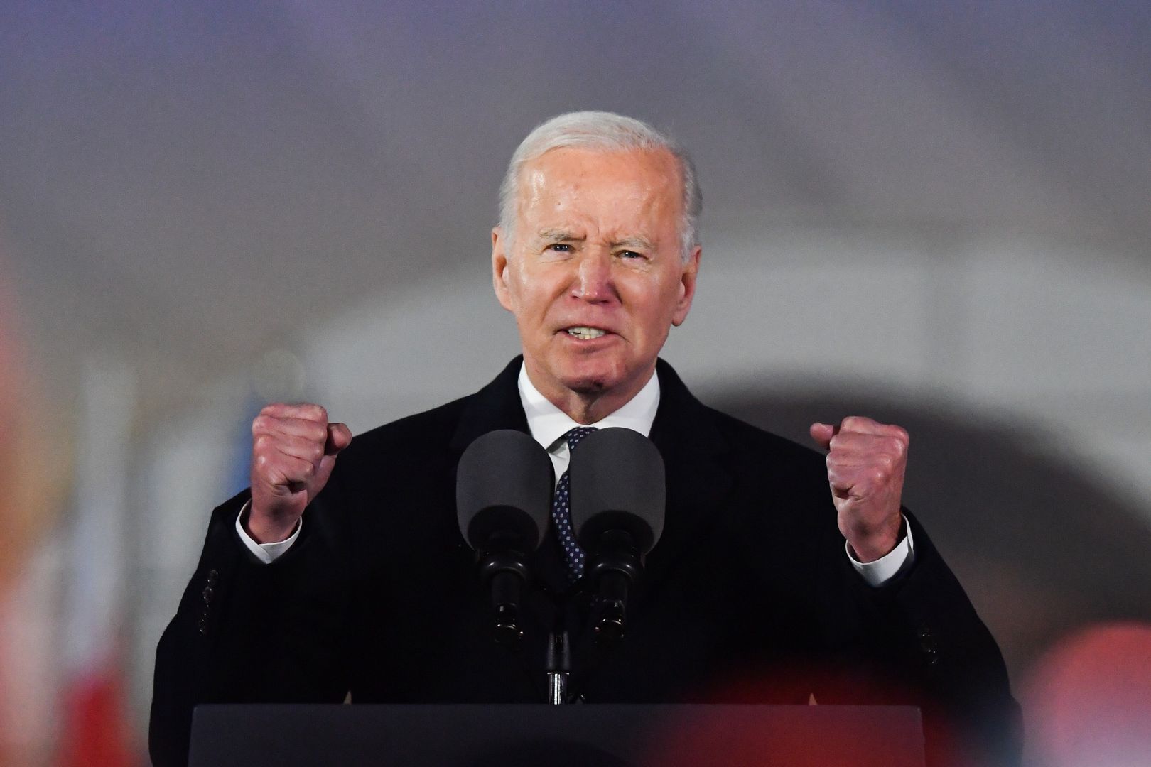 Biden w Warszawie: "USA i narody Europy nie mają zamiaru zagrabić Rosji"