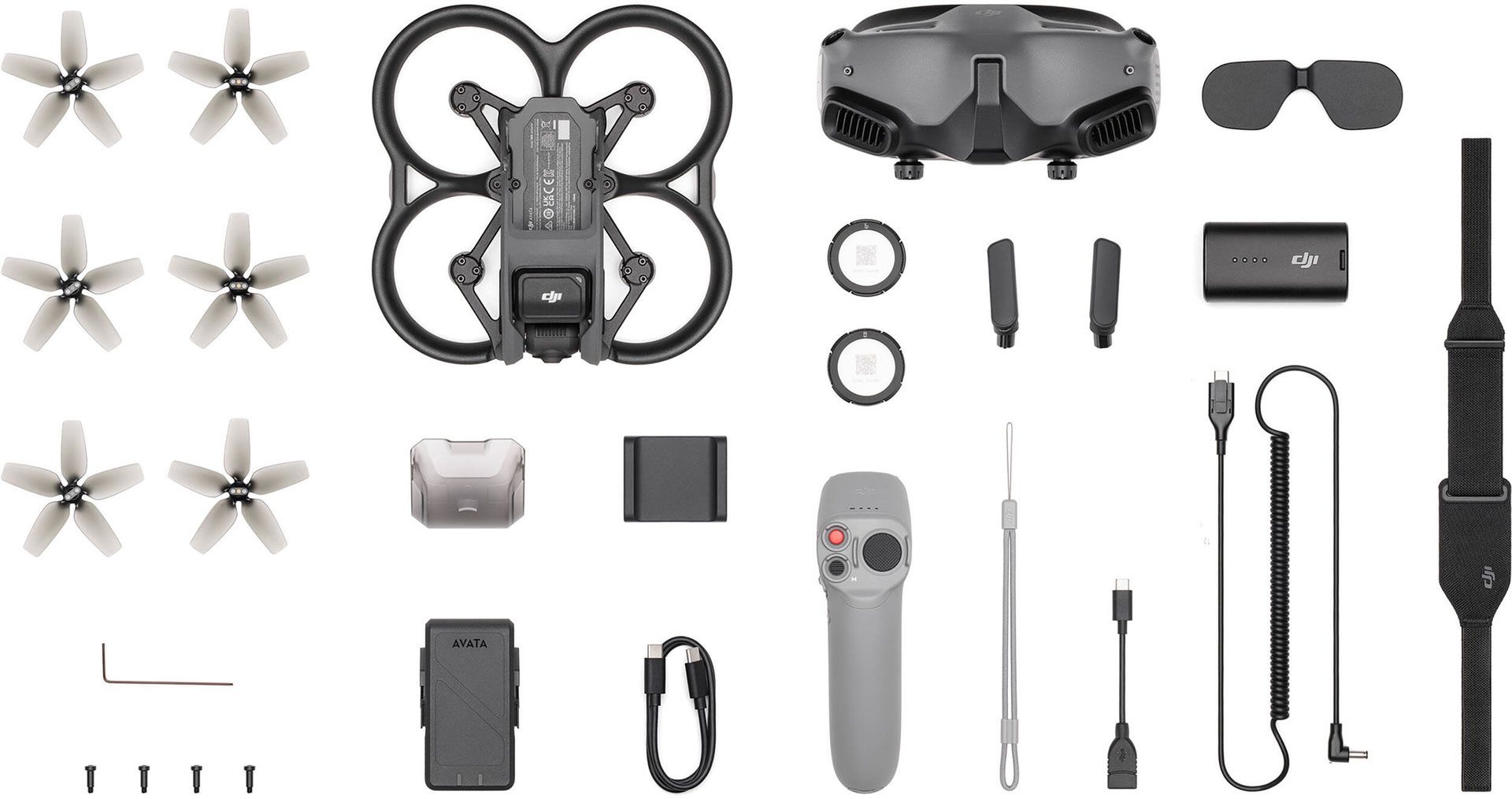 DJI Avata w zestawie Avata Pro View.