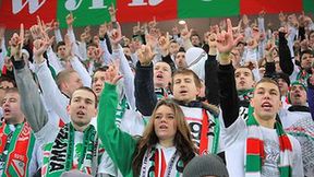 Kibice podczas meczu Legia Warszawa - Cracovia Kraków