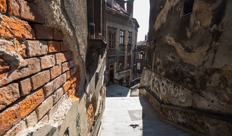 Bielsko-Biała. Urokliwa ulica Schodowa odzyska utracony blask