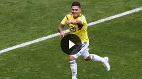 Mundial 2018. Kolumbia - Japonia. Sprytne trafienie Quintero na 1:1 (TVP Sport)