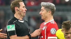 Bayern - Borussia: wściekłość Roberta Lewandowskiego