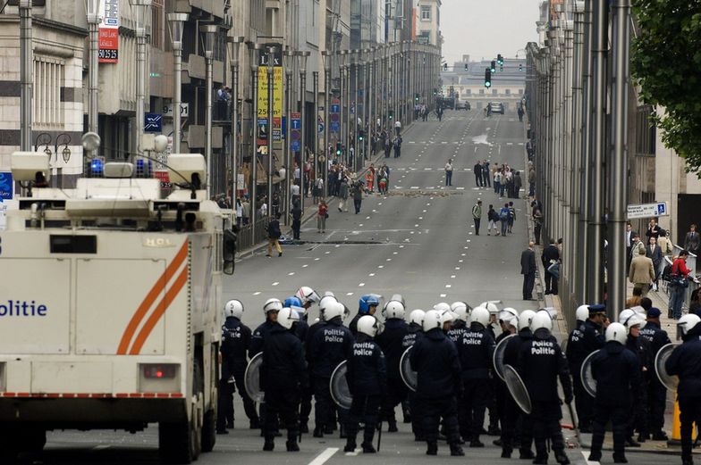 Policja przygotowana na protest rolników. Sparaliżują Brukselę?