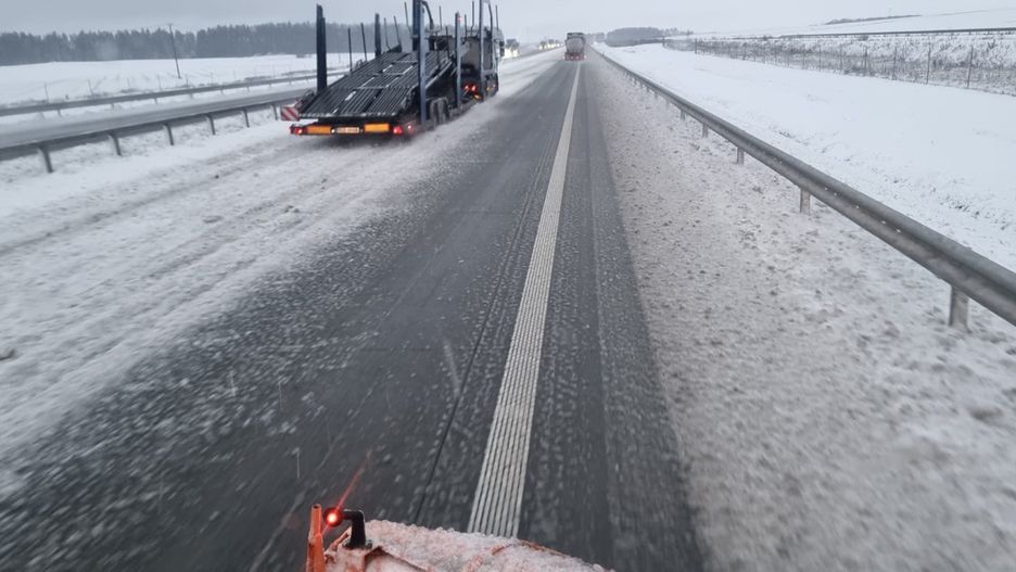 Służby pracujące na s61 od 1 w nocy na odcinku Grajewo - Stawiski