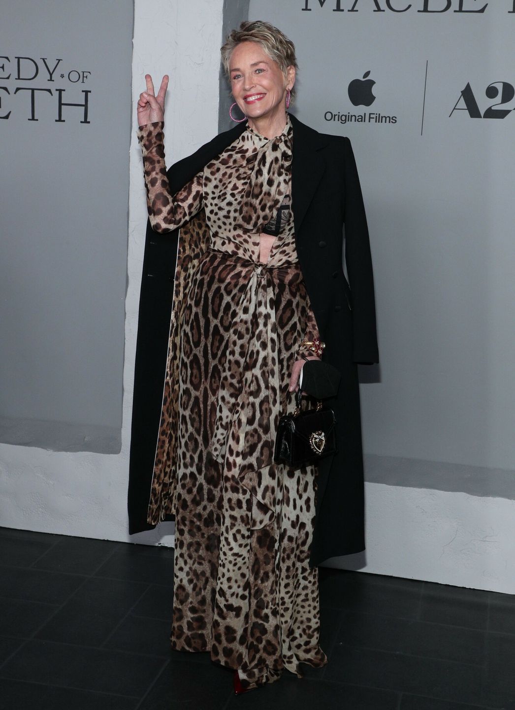 Sharon Stone zachwyca na premierze "Tragedii Makbeta"