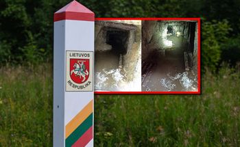 Tunel z Białorusi na Litwę. W odkryciu podkopu pomagali Polacy