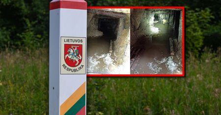 Tunel z Białorusi na Litwę. W odkryciu podkopu pomagali Polacy