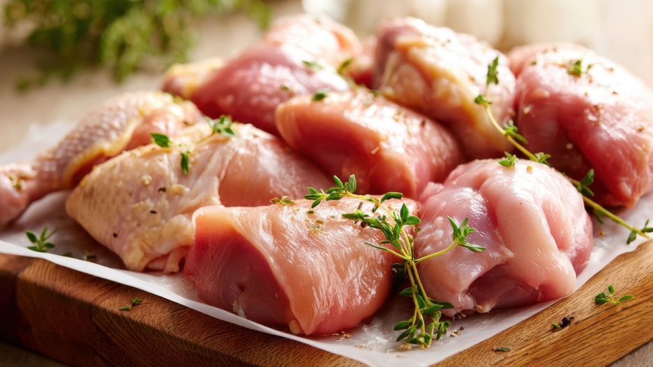 The mouthwatering selection of chicken pieces ready for culinary preparation
The mouthwatering selection of chicken pieces ready for culinary preparation
chicken, meat, cooking, raw, ingredients, food, cuisine, culinary, healthy, proteins, thyme, fresh, wooden, board, preparation, kitchen, meal, organic, diet, barbecue, grill, recipe, flavor, spice, gourmet, butcher, herbs, poultry, closeup, tasty, wholesome, nutrition, rustic, feasting, freshness, delicacy, chef, seasoning, wide, chicken, meat, cooking, raw, ingredients, food, cuisine, culinary, healthy, proteins, thyme, fresh, wooden, board, preparation, kitchen, meal, organic, diet, barbecue, grill, recipe, flavor, spice, gourmet, butcher, herbs, poultry, closeup, tasty, wholesome, nutrition, rustic, feasting, freshness, delicacy, chef, seasoning, wide