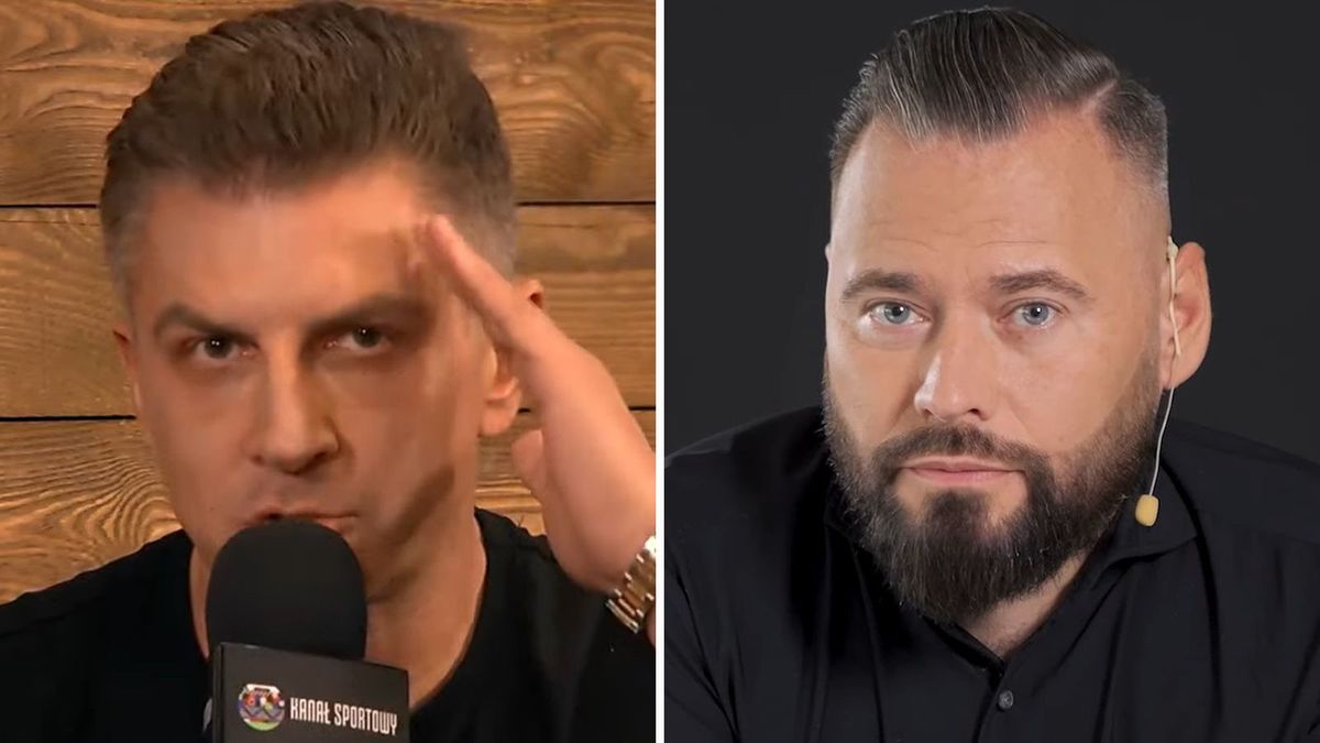 Na zdjęciu: Mateusz Borek i Krzysztof Stanowski