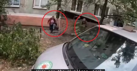 Rosyjski żołnierz spotkał Ukraińców. Nagrali, co zrobił. "Tchórz"