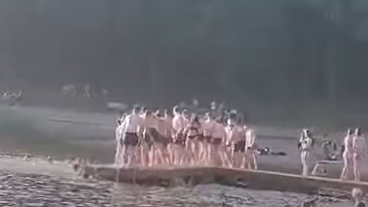 Skandaliczne zachowanie młodych ludzi zarejestrowano na nagraniu