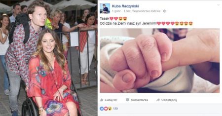 Monika Kuszyńska ZOSTAŁA MAMĄ! "Od dziś na Ziemi nasz syn Jeremi"