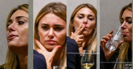 Odprężona Jessica Ziółek łapie buszka i popija szampana (ZDJĘCIA)