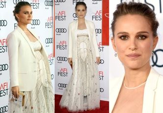 Ciężarna Natalie Portman na czerwonym dywanie