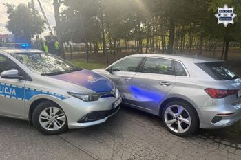 Pościg za kierowcą audi. Nie zatrzymał się do kontroli. To miał na sumieniu