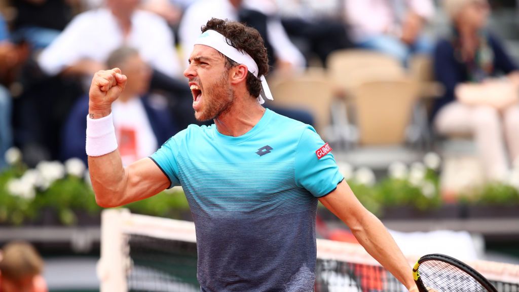 Getty Images / Clive Brunskill / Na zdjęciu: Marco Cecchinato