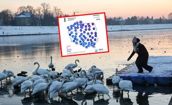 Najmroźniejszy poranek roku? Na mapie pogody wybija się jedno miejsce