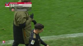 Mina Lewandowskiego mówi wiele. Tak zszedł z boiska