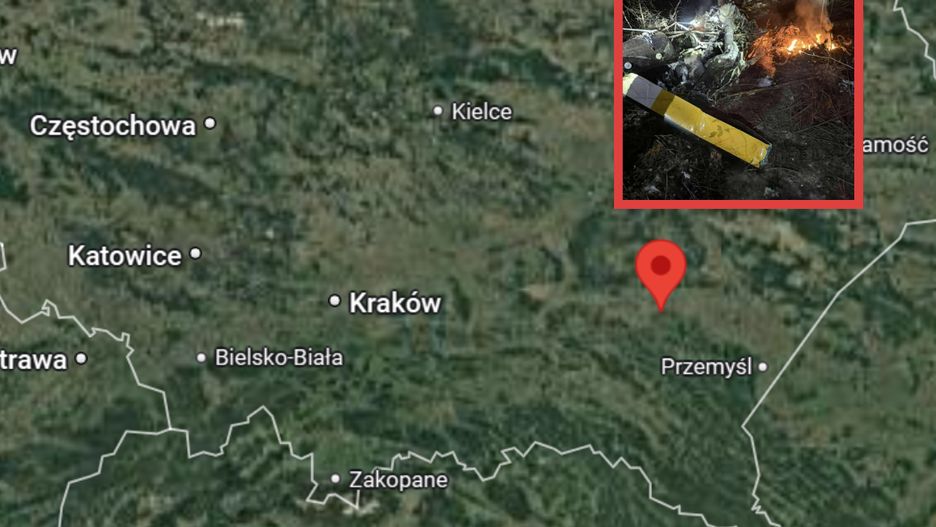  Katastrofa śmigłowca na Podkarpaciu. Nie żyją dwie osoby