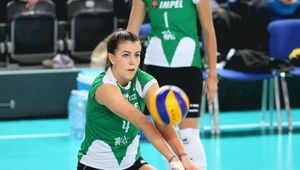 Karolina Piśla przyjmującą Volleyball Wrocław