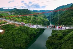 Chiny. Powstał najdłuższy szklany most na świecie