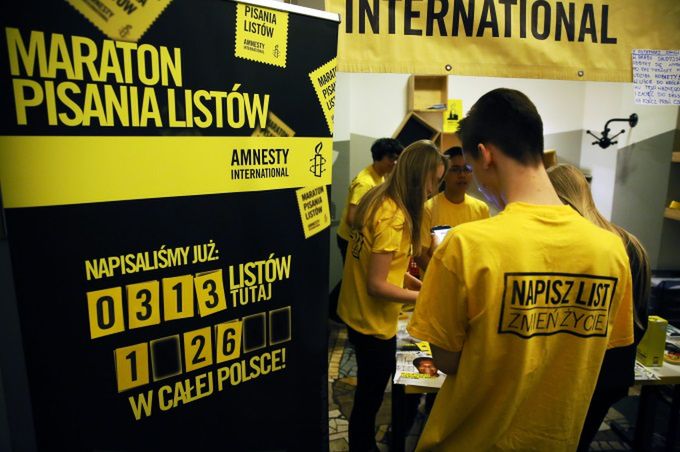 Maraton Pisania Listów Amnesty International. To już 16 taka akcja