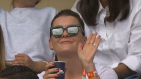 Pokazali ją podczas transmisji. Kibicowała Idze