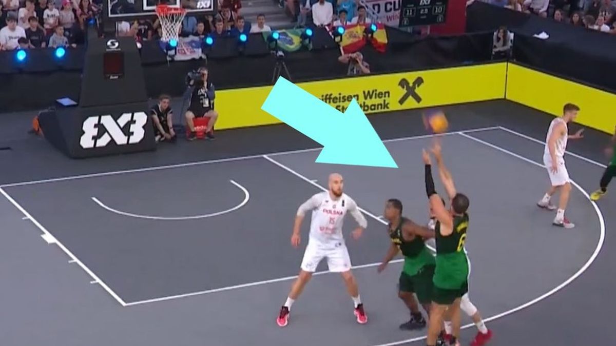 Twitter / FIBA 3x3 / W ostatniej akcji Brazylijczycy obdarli nas z marzeń