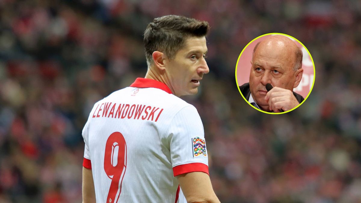 WP SportoweFakty / Na zdjęciu: Robert Lewandowski, w kółku: Grzegorz Lato