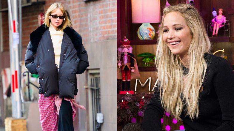 Jennifer Lawrence wykazała się kreatywnością w doborze ubrań