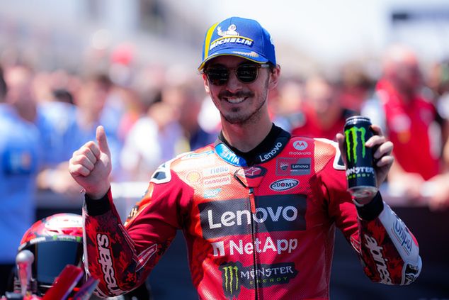 Francesco Bagnaia w MotoGP reprezentuje ekipę Ducati (fot. Monster Media / Vaclav Duska)